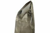 Smoky Quartz Crystal on Metal Stand - Brazil #209553-5